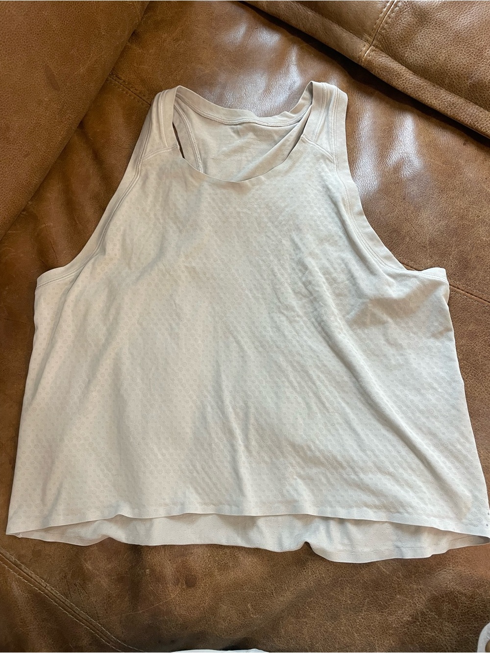 lululemon athletica Light Cream Racerback Tank